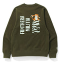 A BATHING APE TIGER CREWNECK