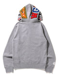 A BATHING APE SHARK FULL ZIP HOODIE