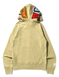 A BATHING APE SHARK FULL ZIP HOODIE