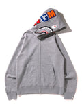 A BATHING APE SHARK FULL ZIP HOODIE