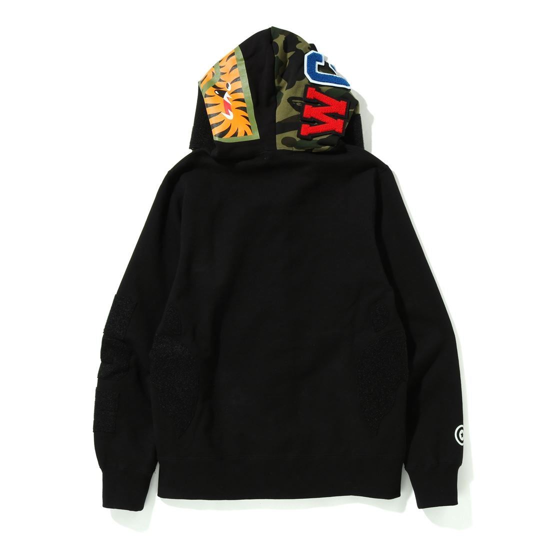 Bape detachable sale shark hoodie