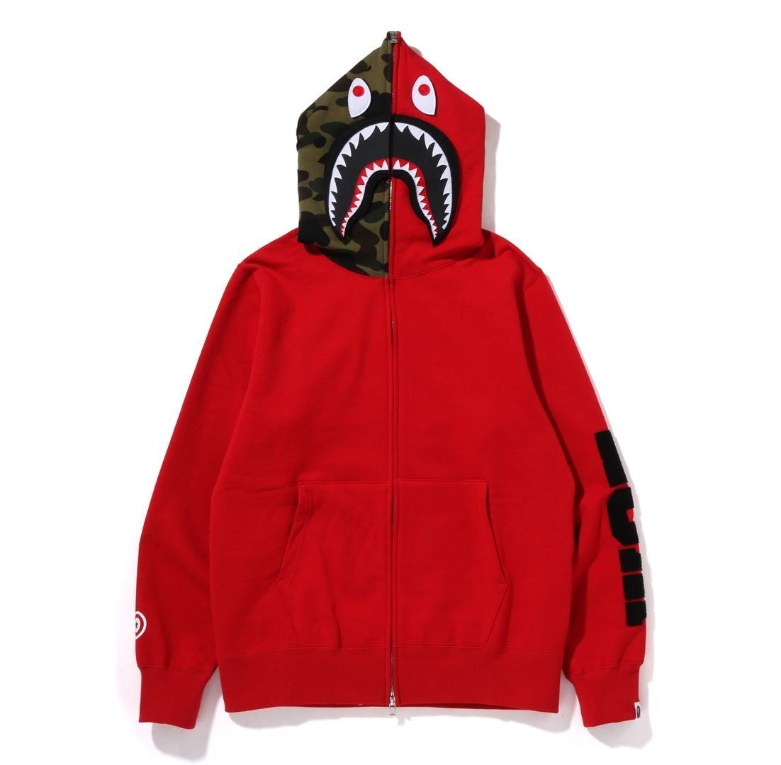 Bape detachable clearance shark hoodie