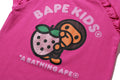 A BATHING APE BAPE KIDS STRAWBERRY MILO FRILL TEE