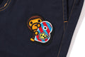 A BATHING APE BAPE KIDS BABY MILO PATCH JOGGER PANTS