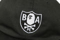 A BATHING APE APE CROSSBONE EMBLEM CAP
