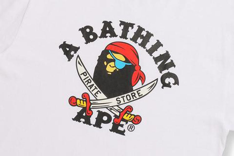 A BATHING APE APE PIRATE TEE