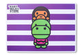 A BATHING APE BABY MILO STORE BABY MILO PLACE MAT ( 4 pieces set )