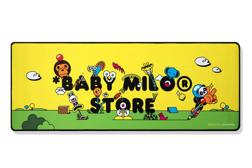 A BATHING APE BABY MILO STORE BABY MILO X SCHWAMM DESK PAD