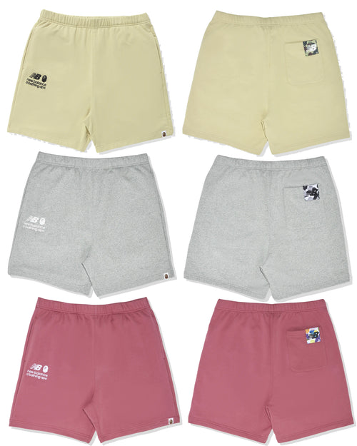 A BATHING APE BAPE x NEW BALANCE RELAXED FIT SHORTS
