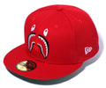 A BATHING APE SHARK NEW ERA 59FIFTY CAP