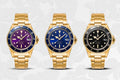 A BATHING APE CLASSIC TYPE-1 BAPEX Self-Winding Watch Blue