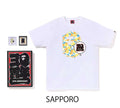 A BATHING APE BAPE STORE JAPAN LIMITED BAPE 30TH ANNIV. APE HEAD TEE SET w/ Pins & Magnet