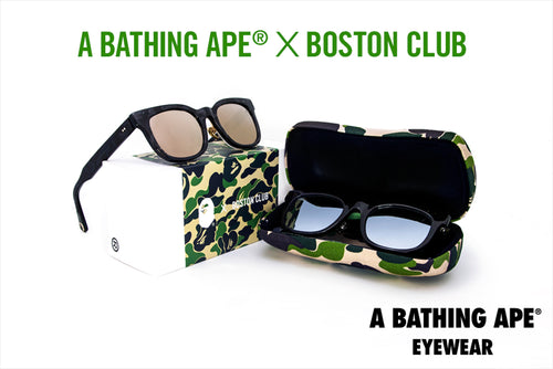 A BATHING APE X BOSTON CLUB EYEWEAR SUNGLASSES - happyjagabee store