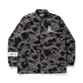 A BATHING APE URSUS CAMO COACH JACKET