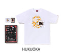 A BATHING APE BAPE STORE JAPAN LIMITED BAPE 30TH ANNIV. APE HEAD TEE SET w/ Pins & Magnet