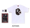 A BATHING APE BAPE STORE JAPAN LIMITED BAPE 30TH ANNIV. APE HEAD TEE SET w/ Pins & Magnet