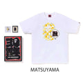 A BATHING APE BAPE STORE JAPAN LIMITED BAPE 30TH ANNIV. APE HEAD TEE SET w/ Pins & Magnet