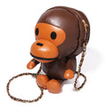 A BATHING APE Ladies' BABY MILO PLUSH DOLL CHAIN SHOULDER BAG