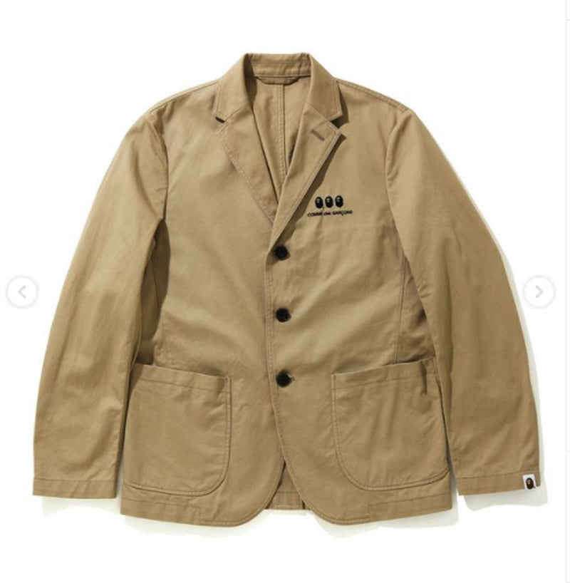A BATHING APE × COMME des GARCONS CDG OSAKA BAPE TAILORED JACKET