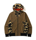 A BATHING APE 1ST CAMO MILITARY RELAXED ZIP HOODIE