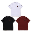 A BATHING APE LARGE APE HEAD POLO