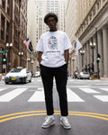 A BATHING APE BAPE X LDG LOUIS DE GUZMAN APE HEAD TEE