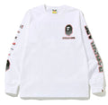 A BATHING APE GRAPHIC #1 L/S TEE