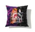 A BATHING APE COLOR CAMO TIGER SHARK HALF SQUARE CUSHION