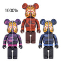 A BATHING APE BE@RBRICK x BAPE COLOR CAMO TIGER 1000%