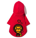 A BATHING APE BABY MILO STORE BABY MILO PET HOODIE - happyjagabee store