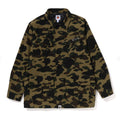 A BATHING APE BAPE KIDS 1ST CAMO SHIRT JACKET ( JUNIOR )