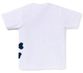 A BATHING APE BIG APE CROSSBONE PIGMENT PRINT TEE