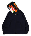 A BATHING APE CRAZY FACE FULL ZIP HOODIE