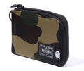 A BATHING APE PORTER 1ST CAMO MINI WALLET