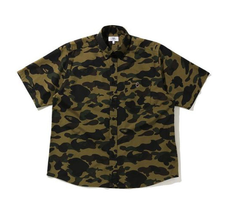 A BATHING APE 1ST CAMO RELAXED S/S SHIRT