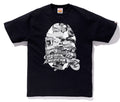 A BATHING APE BAPE x MARVEL CAMO CAPTAIN AMERICA EX TEE Limited Edition - happyjagabee store