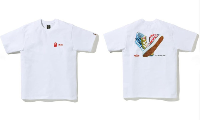 A BATHING APE BAPE x VANS TEE