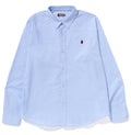 A BATHING APE OXFORD RELAXED FIT SHIRT