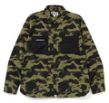 A BATHING APE 1ST CAMO OUTDOOR DETAIL POCKET RELAXED SHIRT