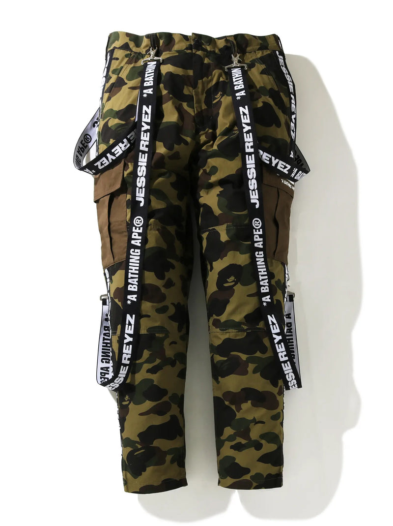 A BATHING APE BAPE X JESSIE REYEZ 1ST CAMO 6POCKET PANTS