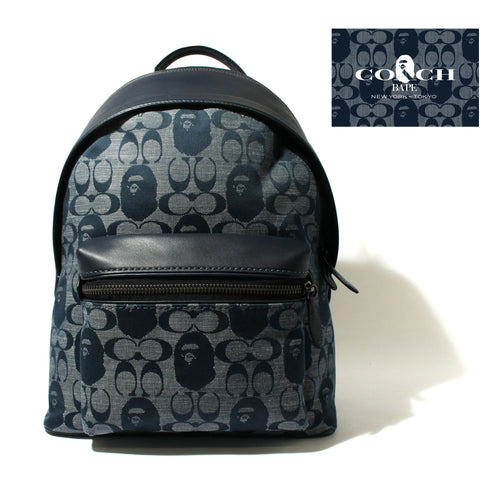 A BATHING APE BAPE x COACH BACKPACK