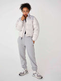 A BATHING APE Ladies' APE HEAD ONE POINT OVERSIZED SWEAT PANTS