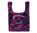 A BATHING APE COLOR CAMO SHOPPING BAG ( M )