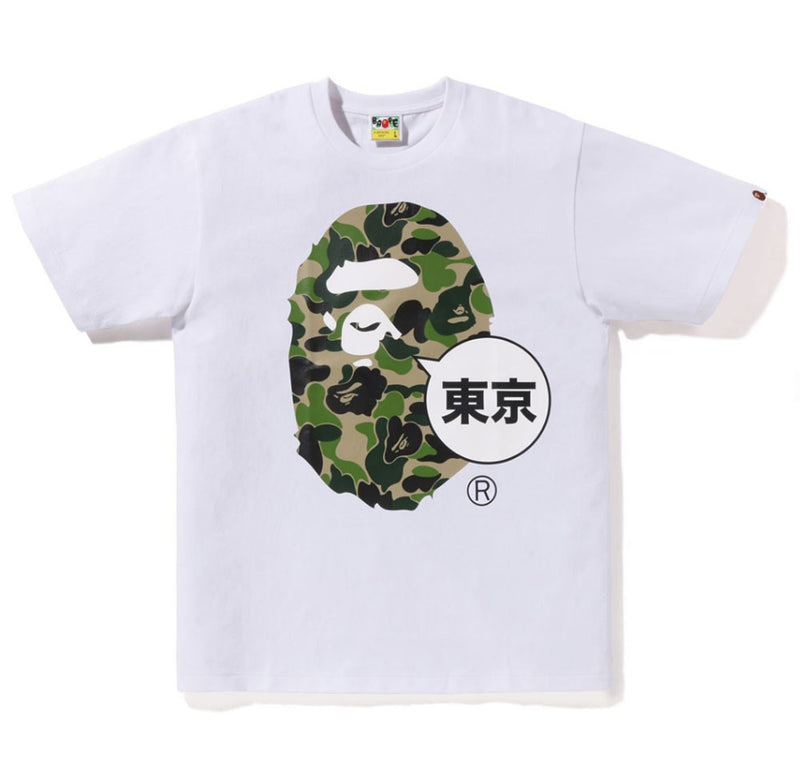 A BATHING APE Men's CITY TEE TOKYO BIG APE HEAD TEE (JAPAN LIMITED)