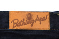 A BATHING APE SHARK DENIM SHORTS