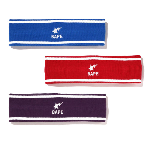 A BATHING APE BAPESTA HEADBAND