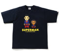 A BATHING APE BAPE x DC BABY MILO SUPERMAN RELAXED TEE