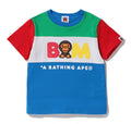 A BATHING APE BAPE KIDS BABY MILO COLOR BLOCK TEE