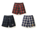 A BATHING APE CHECK SHORTS - happyjagabee store