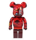 A BATHING APE BE@RBRICK x BAPE COLOR CAMO TIGER 1000%